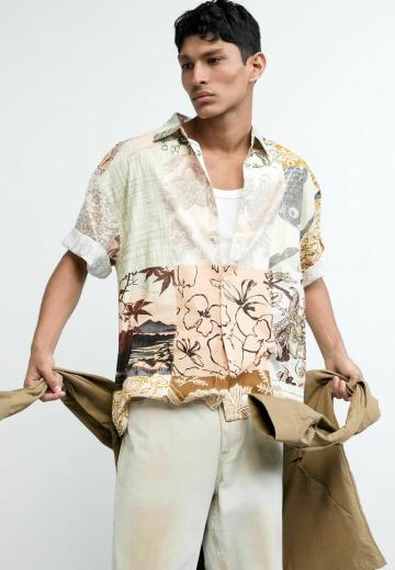 Рубашка с коротким рукавом