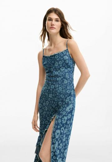 Джинсовое платье