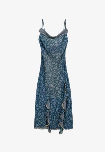 Джинсовое платье