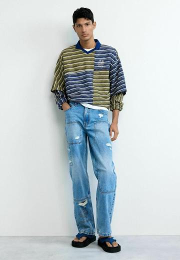 Прямые джинсы