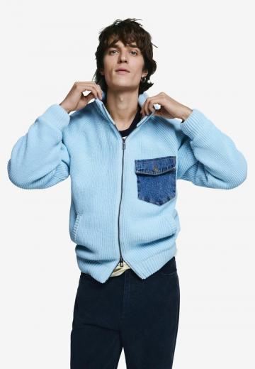 Вязаная кофта