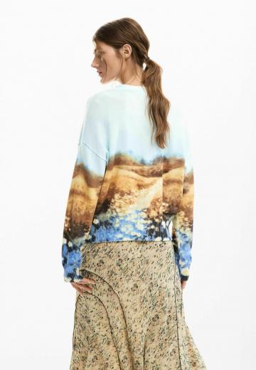 Вязаная кофта