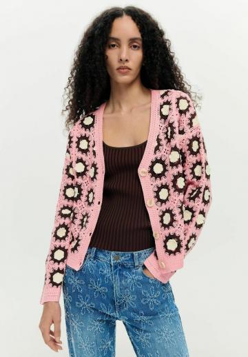 Вязаная кофта