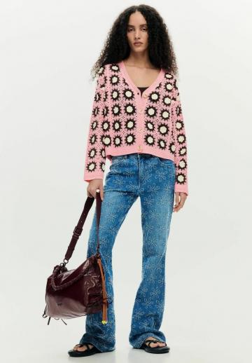 Вязаная кофта