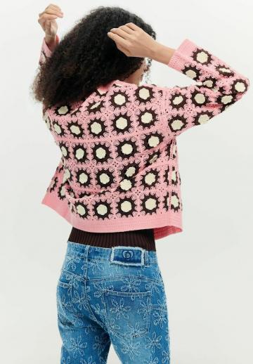 Вязаная кофта