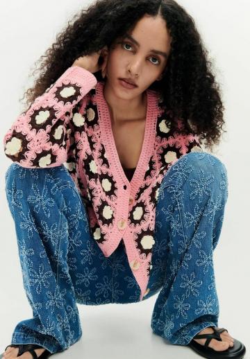 Вязаная кофта