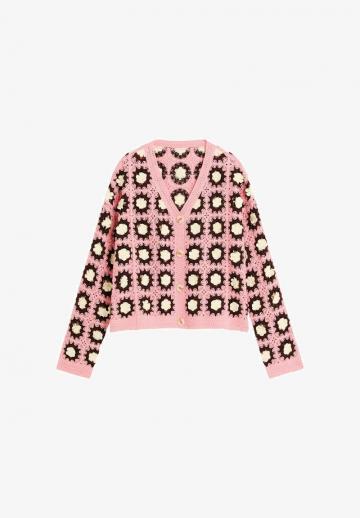 Вязаная кофта