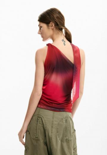 Блузка без рукавов