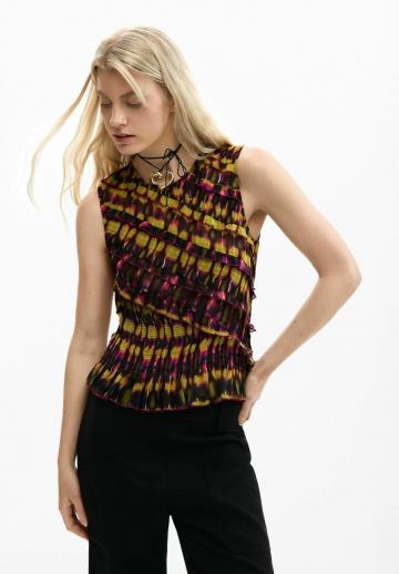 Блузка без рукавов