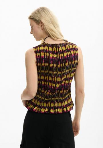 Блузка без рукавов