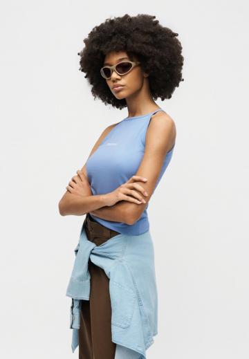 Топ на бретельках