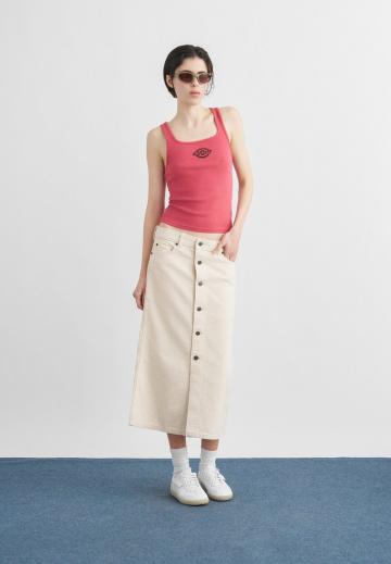 Юбка с накладными карманами