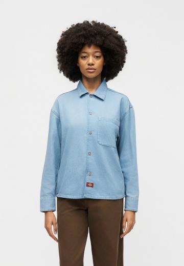 Джинсовая блузка