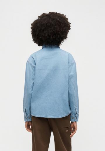 Джинсовая блузка