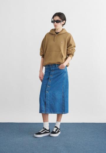 Пуловер с капюшоном