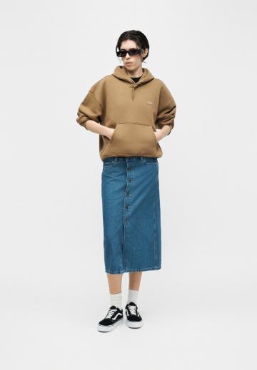 Пуловер с капюшоном