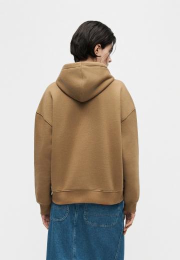 Пуловер с капюшоном