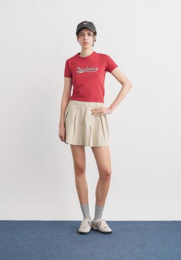 Юбка с накладными карманами