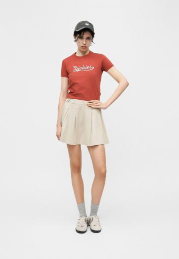 Юбка с накладными карманами