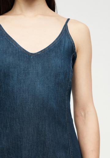 Джинсовое платье