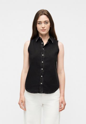 Блузка без рукавов