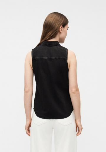 Блузка без рукавов