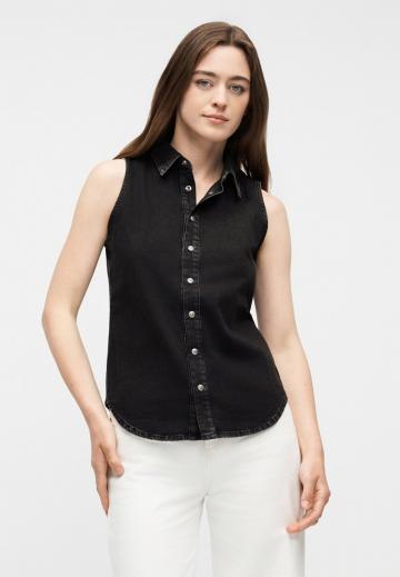 Блузка без рукавов