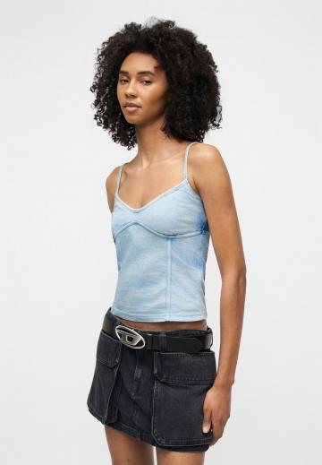 Топ на бретельках