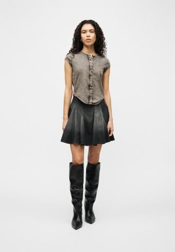 Джинсовая блузка