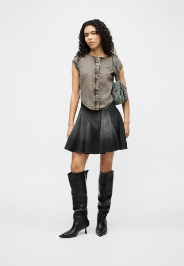 Джинсовая блузка