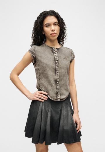 Джинсовая блузка