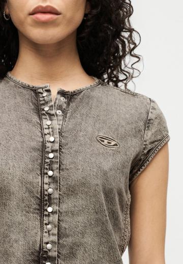 Джинсовая блузка