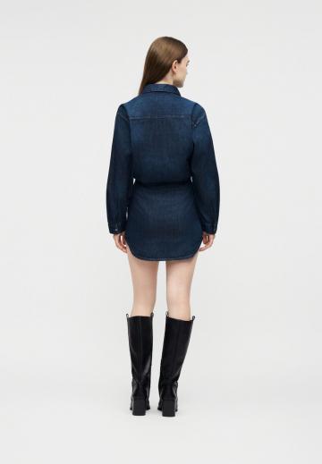 Джинсовое платье