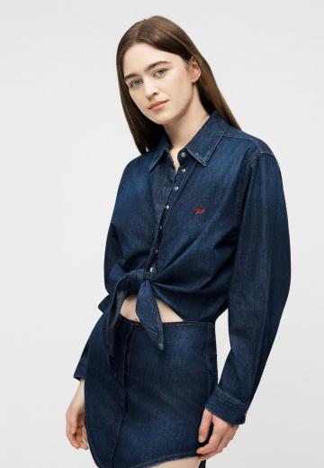 Джинсовое платье