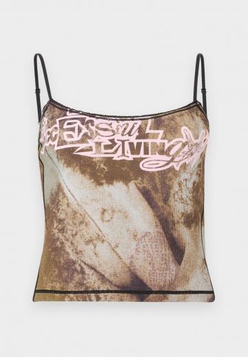 Топ на бретельках