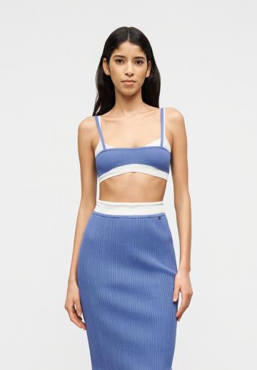 Топ на бретельках