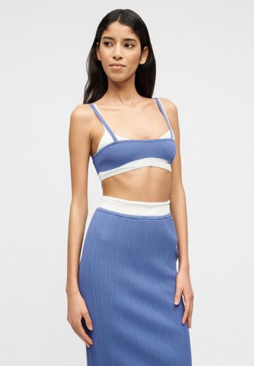 Топ на бретельках