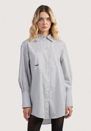 Длинная блузка