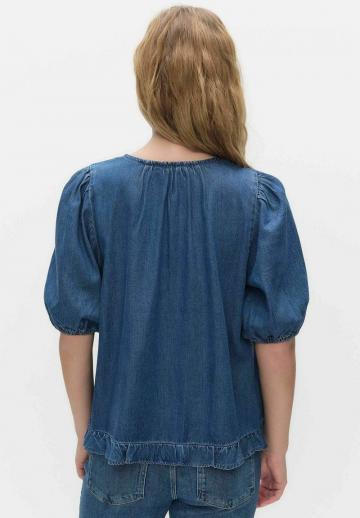 Джинсовая блузка