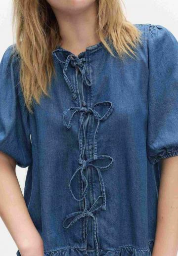 Джинсовая блузка