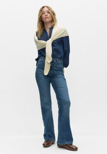 Джинсовая блузка