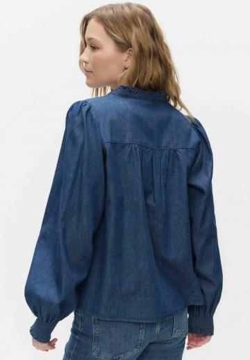 Джинсовая блузка