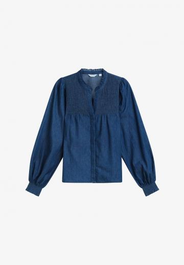 Джинсовая блузка