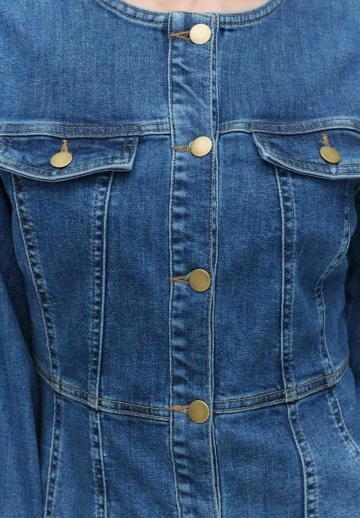 Джинсовый комбинезон