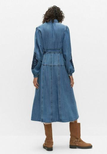Джинсовое платье