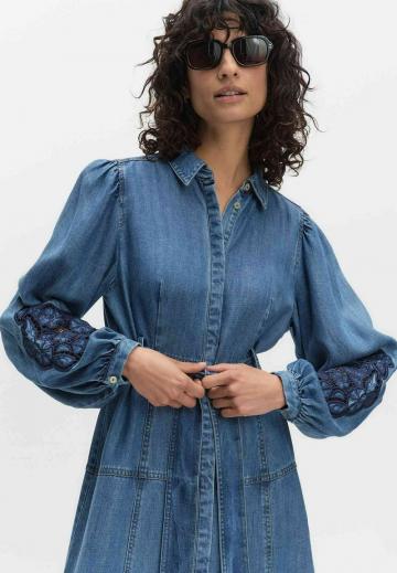 Джинсовое платье