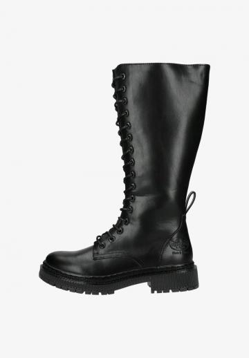 Сапоги на шнуровке