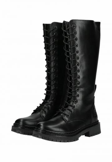 Сапоги на шнуровке