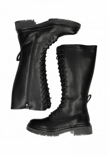 Сапоги на шнуровке