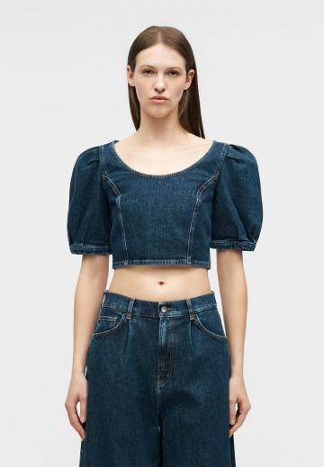 Джинсовая блузка